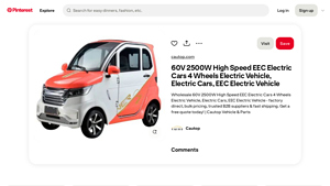Pinterest - High-Speed EEC Electric Cars