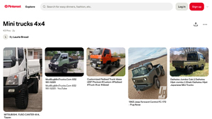 Mini Trucks 4x4 - Key Models