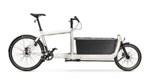A stock image illustrating plastic cargo bike box concepts