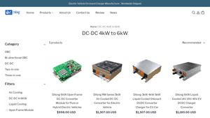 Dilong - 4KW to 6KW Electric Vehicle DC-DC Converter