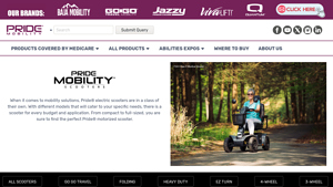 Pride Mobility - Scooter Models