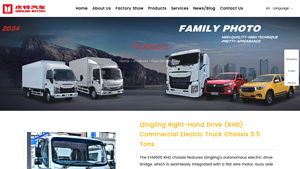 Qingling - RHD Electric Truck Chassis 5.5 Tons