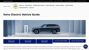 Volvo - Key Electric Vehicle Models