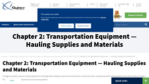 Quincy - Rotary Screw & Reciprocating Air Compressors