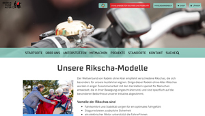 Radeln ohne Alter - Rikscha-Modelle für Menschen mit eingeschränkter Mobilität