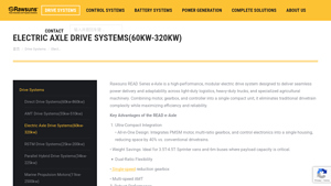 Rawsuns - Electric Axle for EVs