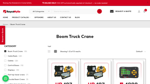 Rayco Wylie - Key Boom Truck Crane Products