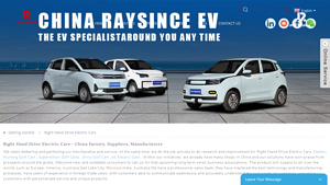 Raysince - Right Hand Drive Electric Cars