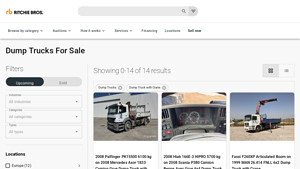 Palfinger - PK15500 Dump Truck with Crane