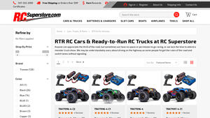 Traxxas - RTR RC Cars & Trucks