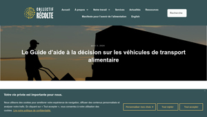 Recolte - Guide d’Aide à la Décision sur le Transport Alimentaire
