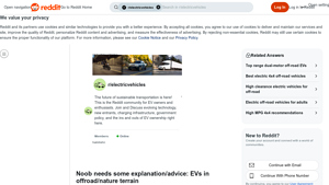 EV Off-Road Performance - Key Considerations