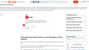 Mini Cooper Electric - 2024 Model Insights