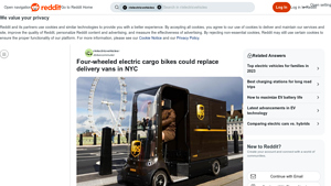 Reddit - Electric Cargo Bikes