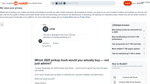 Pickup Trucks - Key Options for 2025