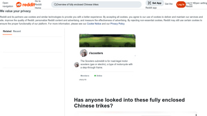Reddit - Chinese Trikes Overview