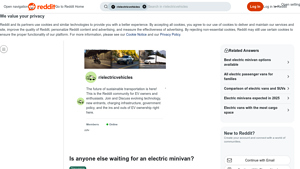 Electric Minivan - Family-Friendly EV Features