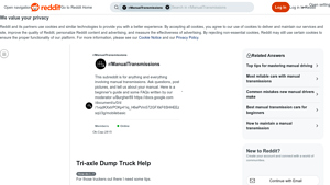 Mack - Tri-Axle Dump Truck