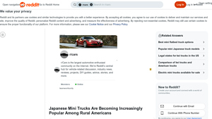 Reddit - Japanese Mini Trucks