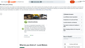 Lucid Motors - Electric Vehicles