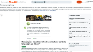 Kempf - Hand Controls for Paraplegic Drivers