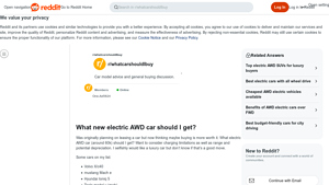 Electric AWD Cars - Luxury Options Under $60K