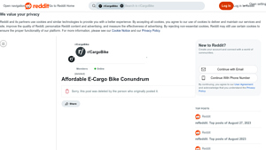 Xtracycle - Swoop E-Cargo Bike