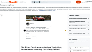 Rivian - Electric Delivery Van
