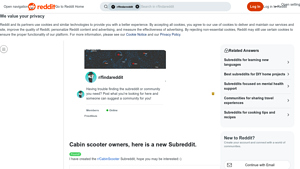 Reddit - Cabin Scooters