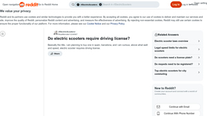Barcelona Electric Scooters - License Requirements