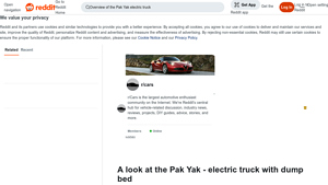 Pak Yak - Electric Dump Truck