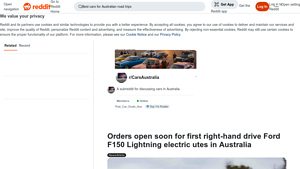 Ford - F150 Lightning Electric Utes