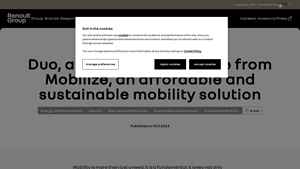 Renault - Duo Electric Quadricycle