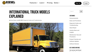 International Truck - Key Models and Features