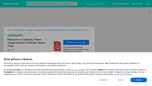 ResearchGate - Electrified Highway Technology