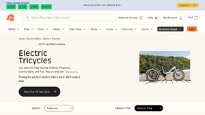 Retrospec - Boca Rev Electric Tricycle