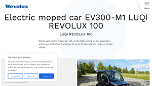Revolux - Electric Moped Car EV300-M1