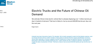 RHg - China's Electric Vehicle Impact