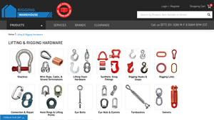 Rigging Warehouse - Lifting & Rigging Hardware