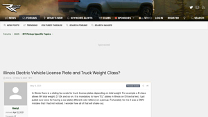 Rivian - Truck License Plates in Illinois