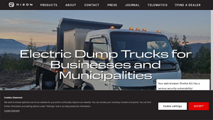 RIZON - Electric Dump Trucks