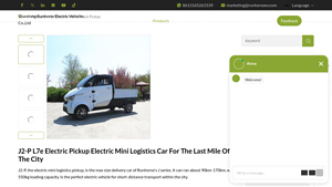 RunHorse - J2-P L7e Electric Mini Logistics Car