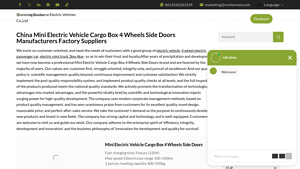 Runhorse - Mini Electric Vehicle Cargo Box