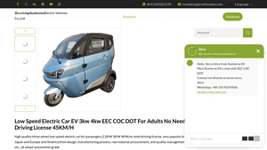RunHorse - Low Speed Electric Car