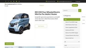 Runhorse - EEC COC Electric Mini Car J2