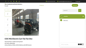 Run Horse - COC Mini Electric Cart Tuk Tuk 3kw