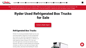 Ryder - Used Refrigerated Box Trucks