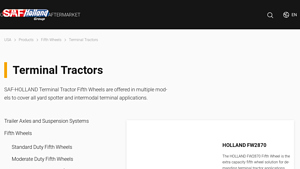 SAF-HOLLAND - Terminal Tractor Fifth Wheels