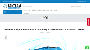 Santram Engineers - Gearbox Selection Guide