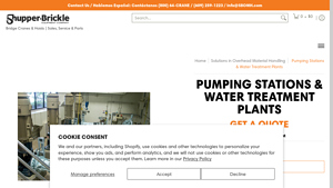 Shupper-Brickle Equipment - Hoists and Cranes